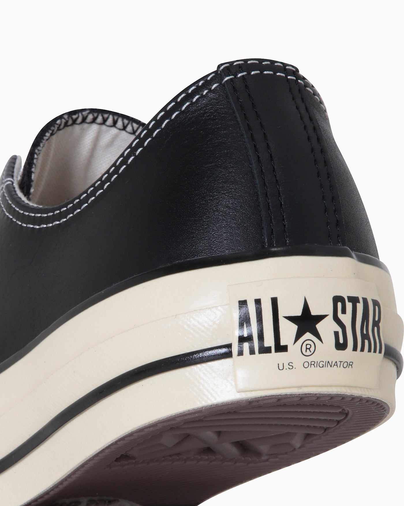Converse Leather All Star Low Top Sneakers Black 圖 7