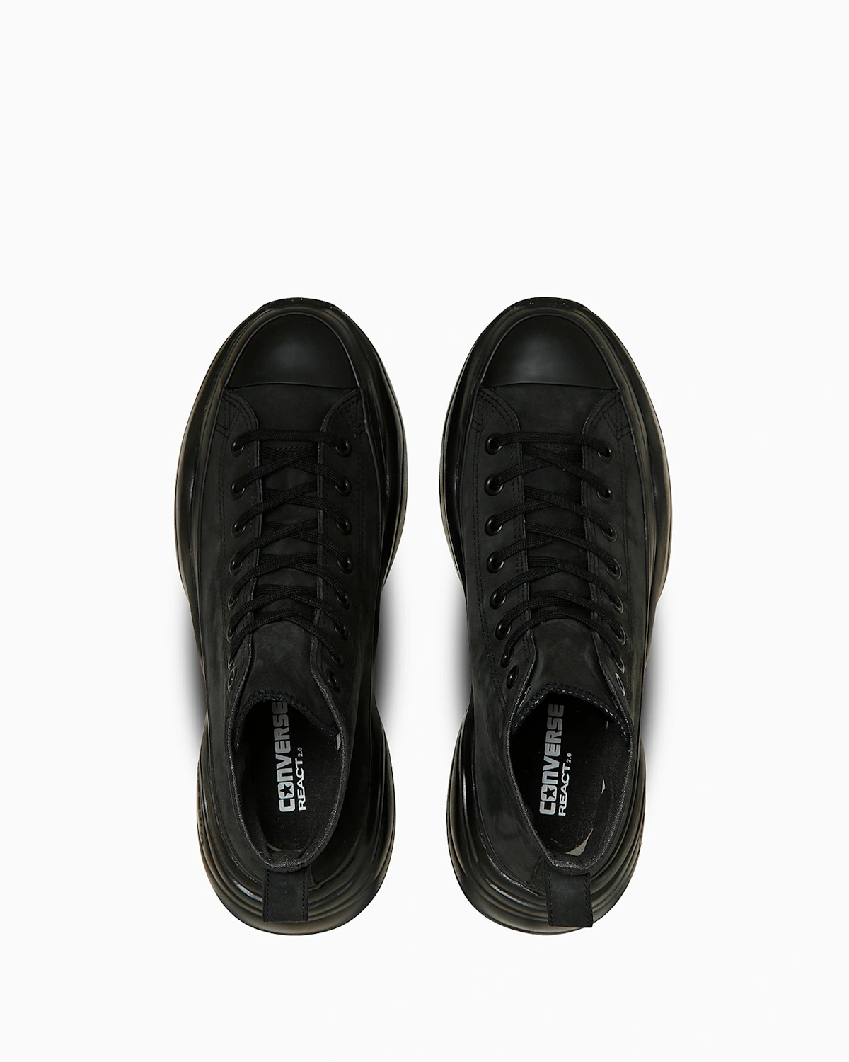 Converse Leather All Star SurgeTrainer High-Top Sneakers Black monochrome