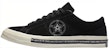 (W) Converse One Star 74 Ox Neighborhood Hitam 'Putih' 158601C