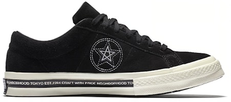 NEIGHBORHOOD x Converse One Star 74 低筒 板鞋 男女同款 黑白 Order NEIGHBORHOOD x Converse One Star 74 低筒 板鞋 男女同款 黑白