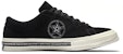 (W) Converse One Star 74 Ox Neighborhood Hitam 'Putih' 158601C