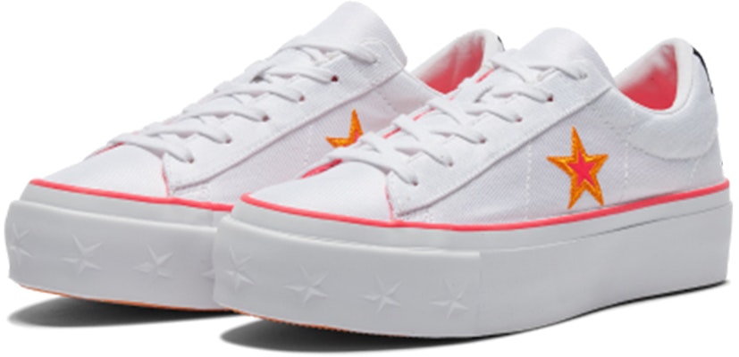 (W) 컨버스 원스타 카니발 플랫폼 '화이트 레이서 핑크' 564389C Lookbook (W) 컨버스 원스타 카니발 플랫폼 '화이트 레이서 핑크' 564389C