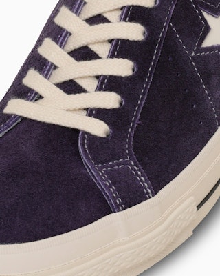 Converse One Star J Suede Sneakers Purple 35200810 Details for Converse One Star J Suede Sneakers Purple 35200810