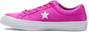 Buy (W) Converse One Star Low 'Hyper Magenta' Lelaki Wanita Kasual Sneakers 161197C