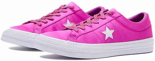 Lookbook (女款) Converse One Star Low 'Hyper Magenta' 161197C