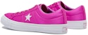 (W) Converse One Star Low 'Hyper Magenta' Lelaki Wanita Kasual Sneakers 161197C