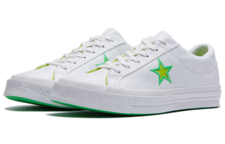 (W) Converse One Star Yellow Green Star 'Yellow Green' 圖 3