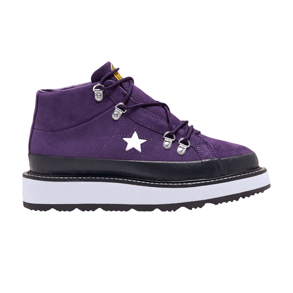 (Women) Converse One Star Mid Fleece Lined Boot 'Grand Purple' 566162C