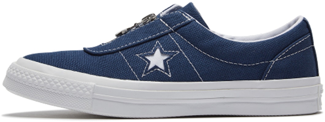 (Women) Converse One Star Navy Blue Zipper 564207C Buy (Women) Converse One Star Navy Blue Zipper 564207C