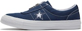 Buy (W) Converse One Star Biru Navy Zipper 564207C