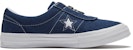 (W) Converse One Star Biru Navy Zipper 564207C
