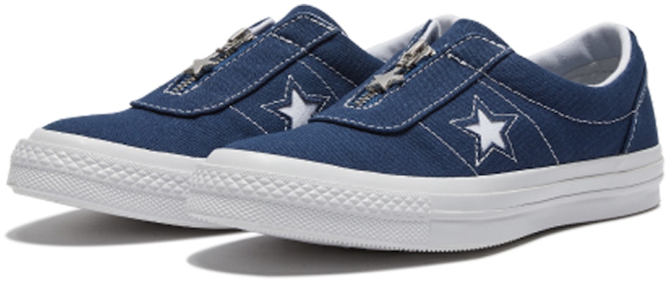 (Women) Converse One Star Navy Blue Zipper 564207C Lookbook (Women) Converse One Star Navy Blue Zipper 564207C