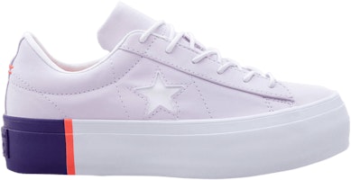 (Women) Converse One Star Platform Low 'Barely Grape Rush Coral' 559902C (Women) Converse One Star Platform Low 'Barely Grape Rush Coral' 559902C