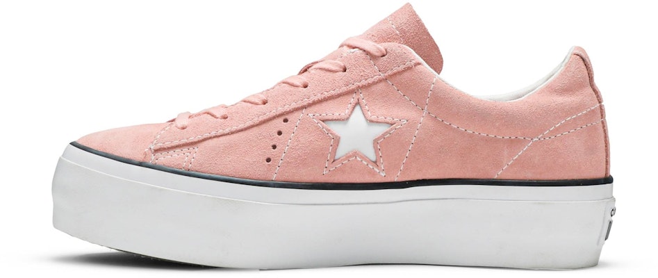 (W) Converse One Star Platform Rendah 'Bleached Coral' 564382C Lookbook (W) Converse One Star Platform Rendah 'Bleached Coral' 564382C
