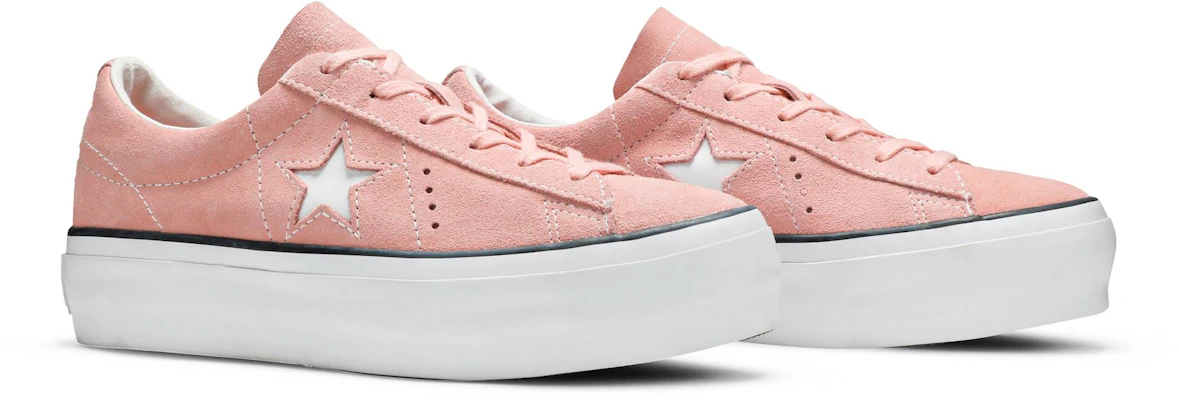 (W) Converse One Star Platform Rendah 'Bleached Coral' 564382C Cheap (W) Converse One Star Platform Rendah 'Bleached Coral' 564382C