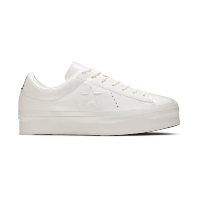 (W) Converse One Star Platform Low 'Vintage White'