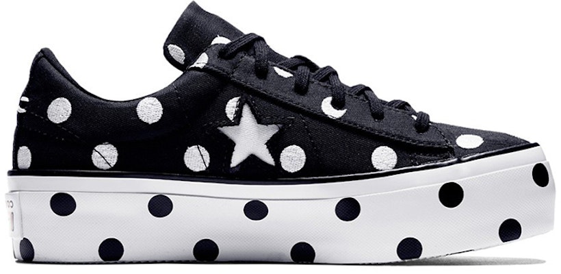 (W) Converse One Star Platform Ox ''Zwart Wit'' 560695C Order (W) Converse One Star Platform Ox ''Zwart Wit'' 560695C