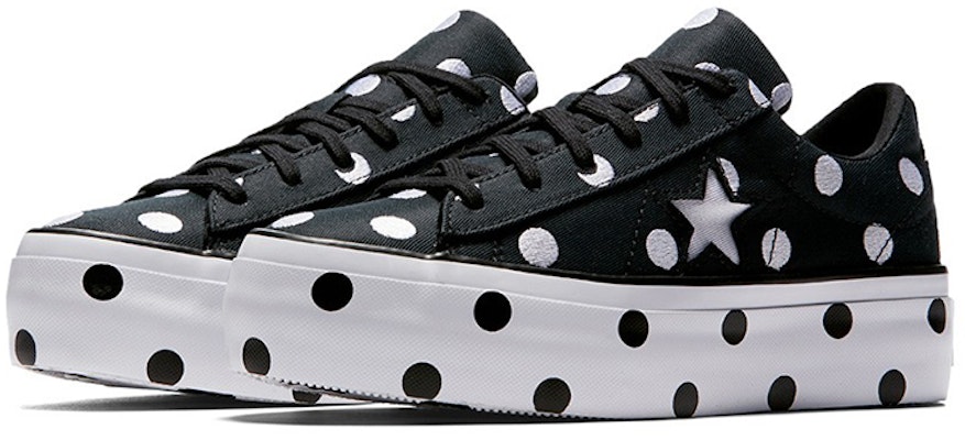 (W) 匡威One Star Platform Ox“黑白”款 560695C Lookbook (W) 匡威One Star Platform Ox“黑白”款 560695C