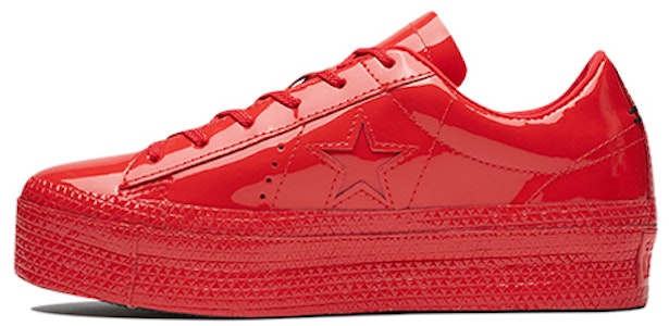 (W) 컨버스 원 스타 플랫폼 옥스 '체리 레드' 562606C Buy (W) 컨버스 원 스타 플랫폼 옥스 '체리 레드' 562606C