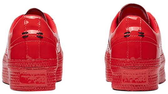 (W) 컨버스 원 스타 플랫폼 옥스 '체리 레드' 562606C Shop (W) 컨버스 원 스타 플랫폼 옥스 '체리 레드' 562606C