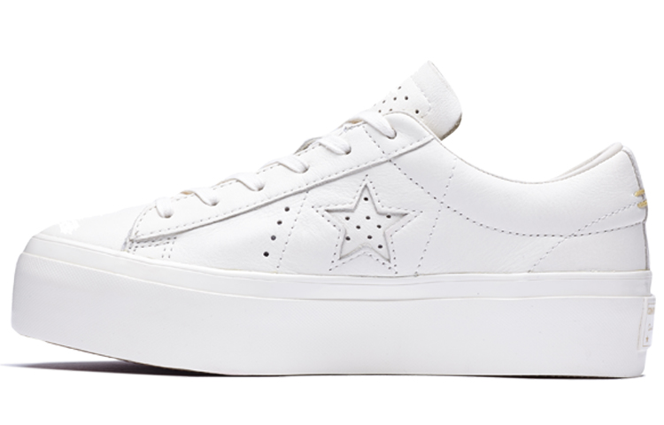 (Women) Converse One Star Platform Ox 'Egret' 559899C