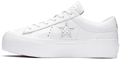 (Women) Converse One Star Platform Ox 'Egret' 559899C (Women) Converse One Star Platform Ox 'Egret' 559899C