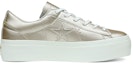 Order (W) Converse One Star Platform Ox 'Emas Muda' 559924C
