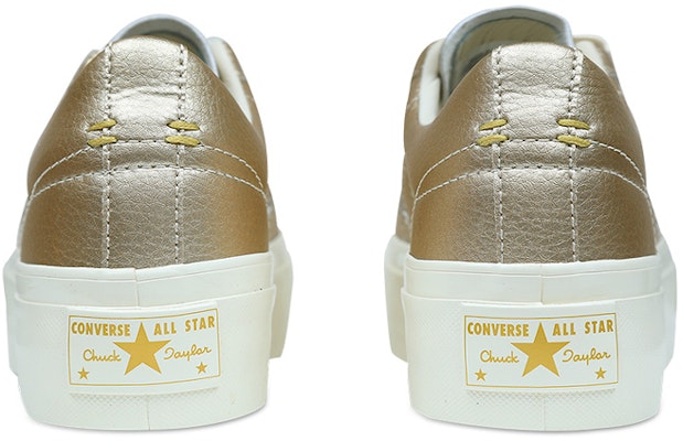(W) コンバース ワンスター 厚底 OX ライトゴールド 559924C Shop (W) コンバース ワンスター 厚底 OX ライトゴールド 559924C