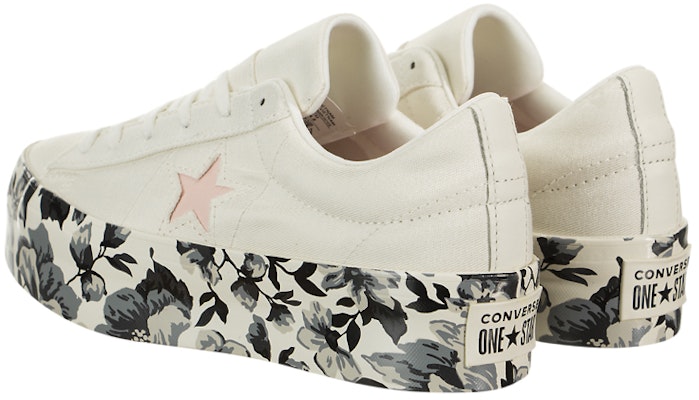 (Women) Converse One Star Platform Ox Canvas Shoes White/Black/Pink 561767C Lookbook (Women) Converse One Star Platform Ox Canvas Shoes White/Black/Pink 561767C