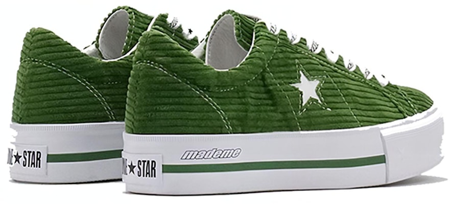 (Women) Converse One Star Platform Ox MadeMe Garden Green 561392C Order (Women) Converse One Star Platform Ox MadeMe Garden Green 561392C