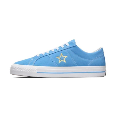 (W) Converse One Star Pro 'Light Blue Gold'