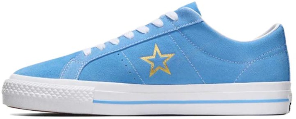 (Women) Converse One Star Pro 'Light Blue Gold' A06647C Order (Women) Converse One Star Pro 'Light Blue Gold' A06647C