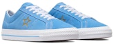 Lookbook Converse One Star Pro 'Biru Muda Emas' A06647C