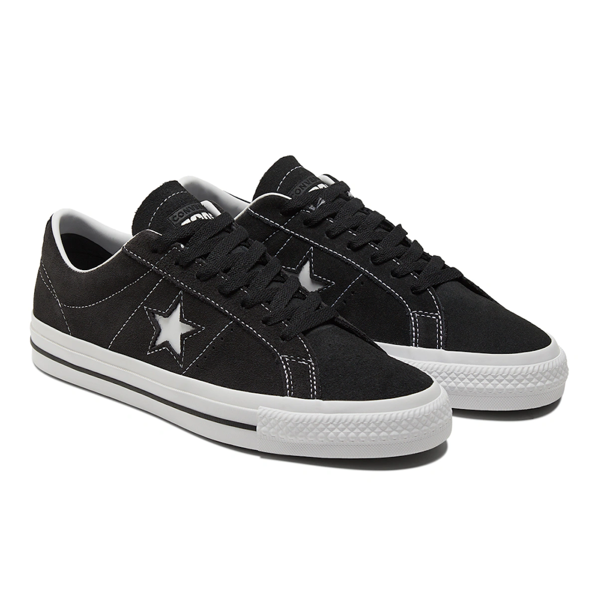 Converse One Star Pro OX Low-Top Casual Sneakers Black