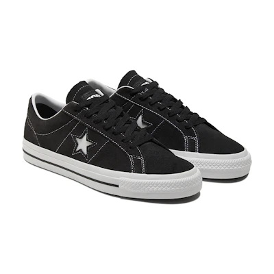Converse One Star Pro OX Low-Top Casual Sneakers Black