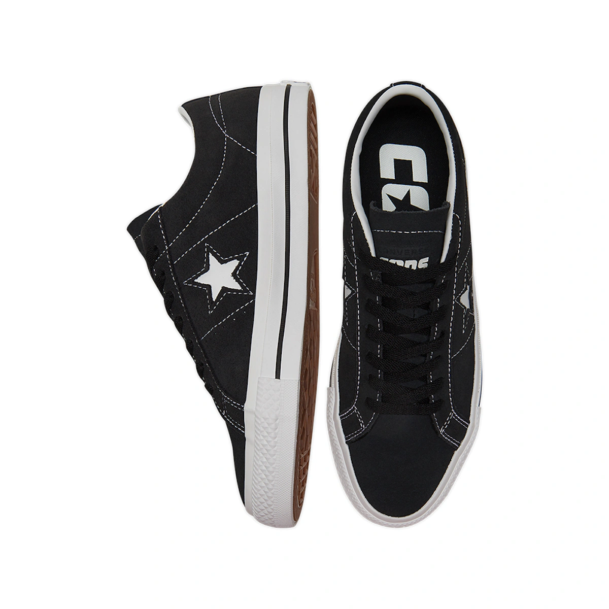 Converse One Star Pro OX Low-Top Casual Sneakers Black