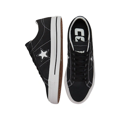 Converse One Star Pro OX Low-Top Casual Sneakers Black