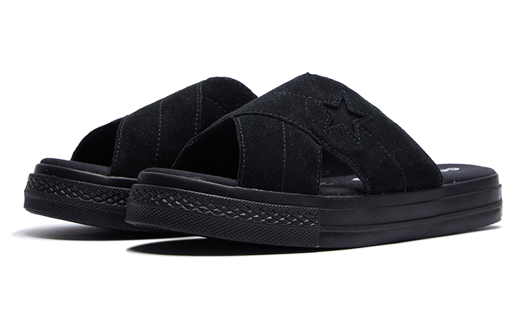 Shop (Women) Converse One Star Sandal 'Black' 564149C