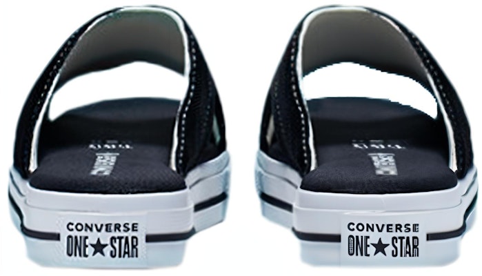 (Women) Converse One Star Sandal Slip 'Black White' 564143C Shop (Women) Converse One Star Sandal Slip 'Black White' 564143C