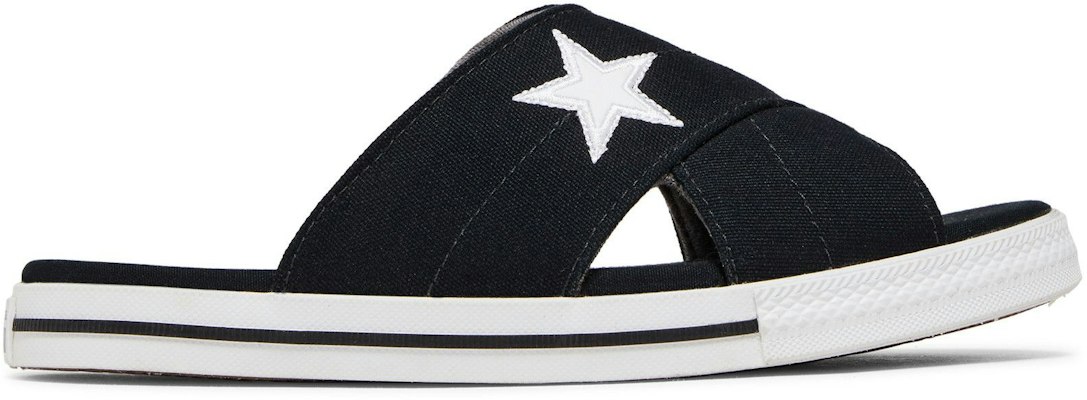 (W) コンバース ワンスター スライド ブラック 565527C Buy (W) コンバース ワンスター スライド ブラック 565527C