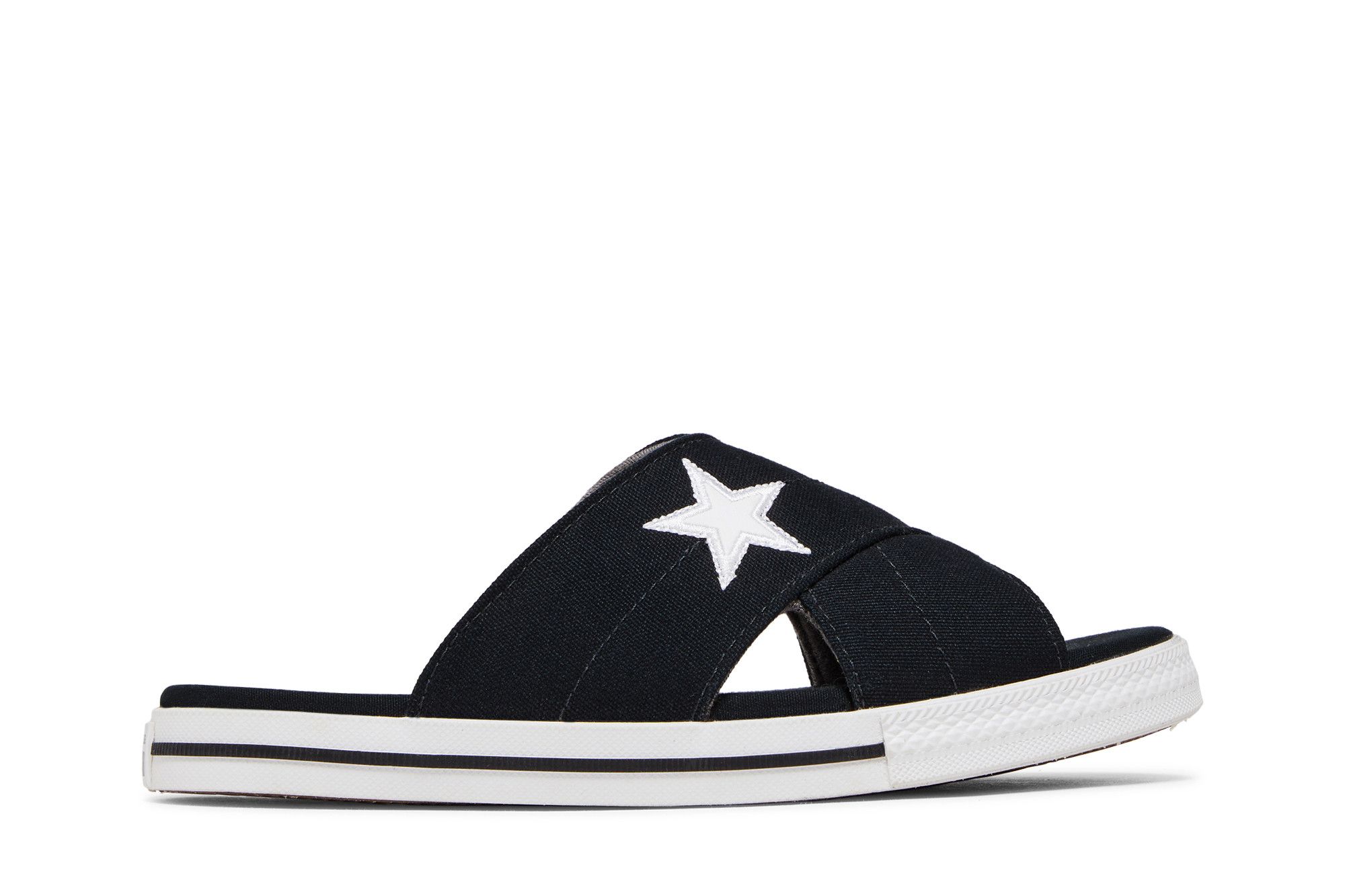 (Women) Converse One Star Slide 'Black' 565527C
