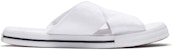 (W) Converse One Star Slide Kanvas Selipar Putih 'Putih Hitam' 565530C