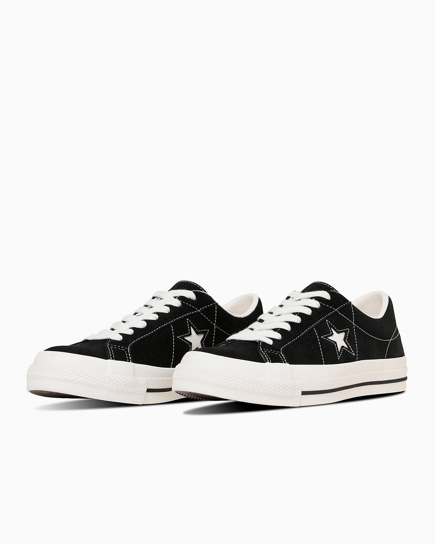 Buy Converse One Star Suede Sneakers Black 35200860