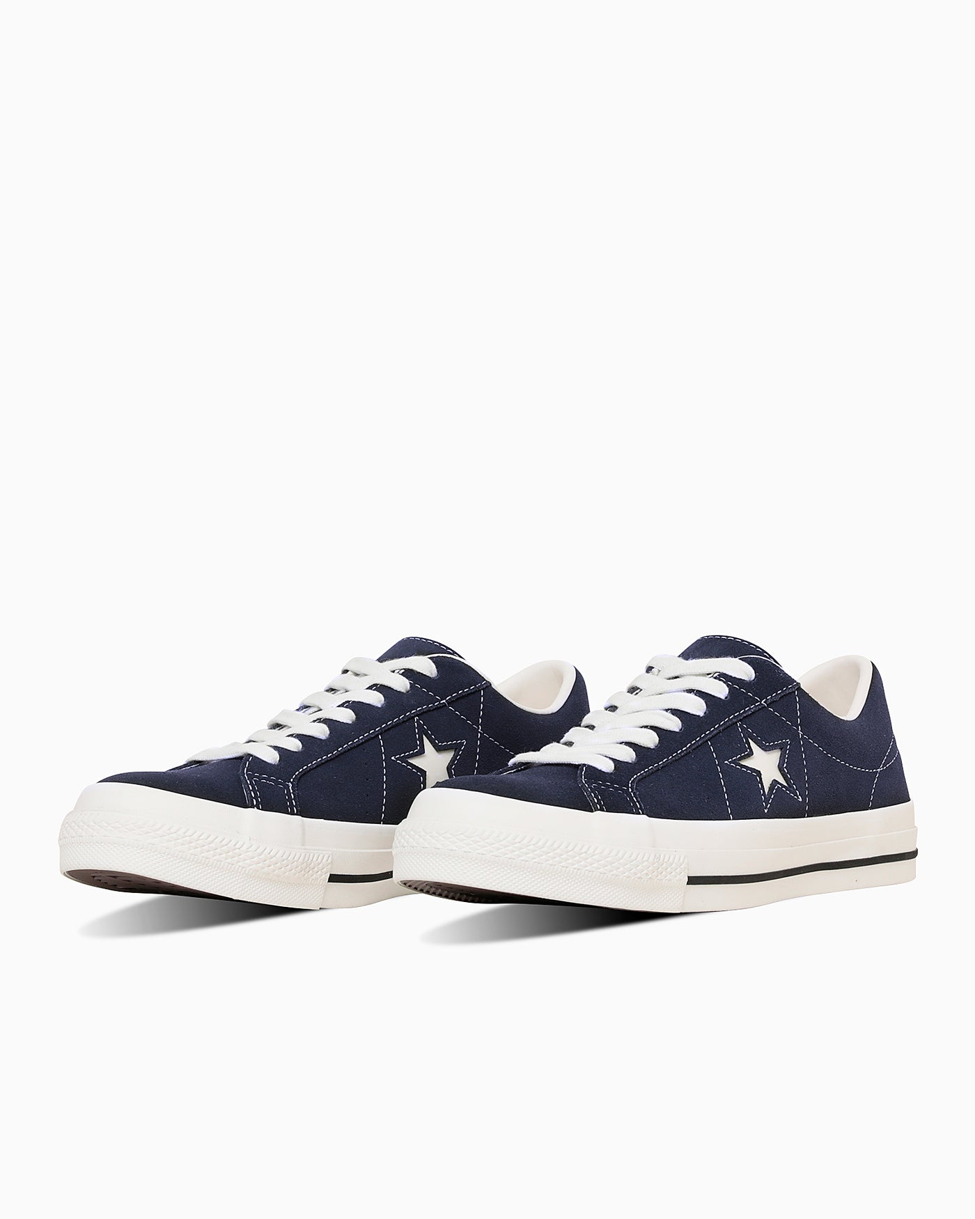 Converse One Star Suede Sneakers Black 35200862