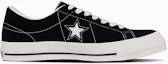 Order Converse One Star Suede Sneakers Black 35200860