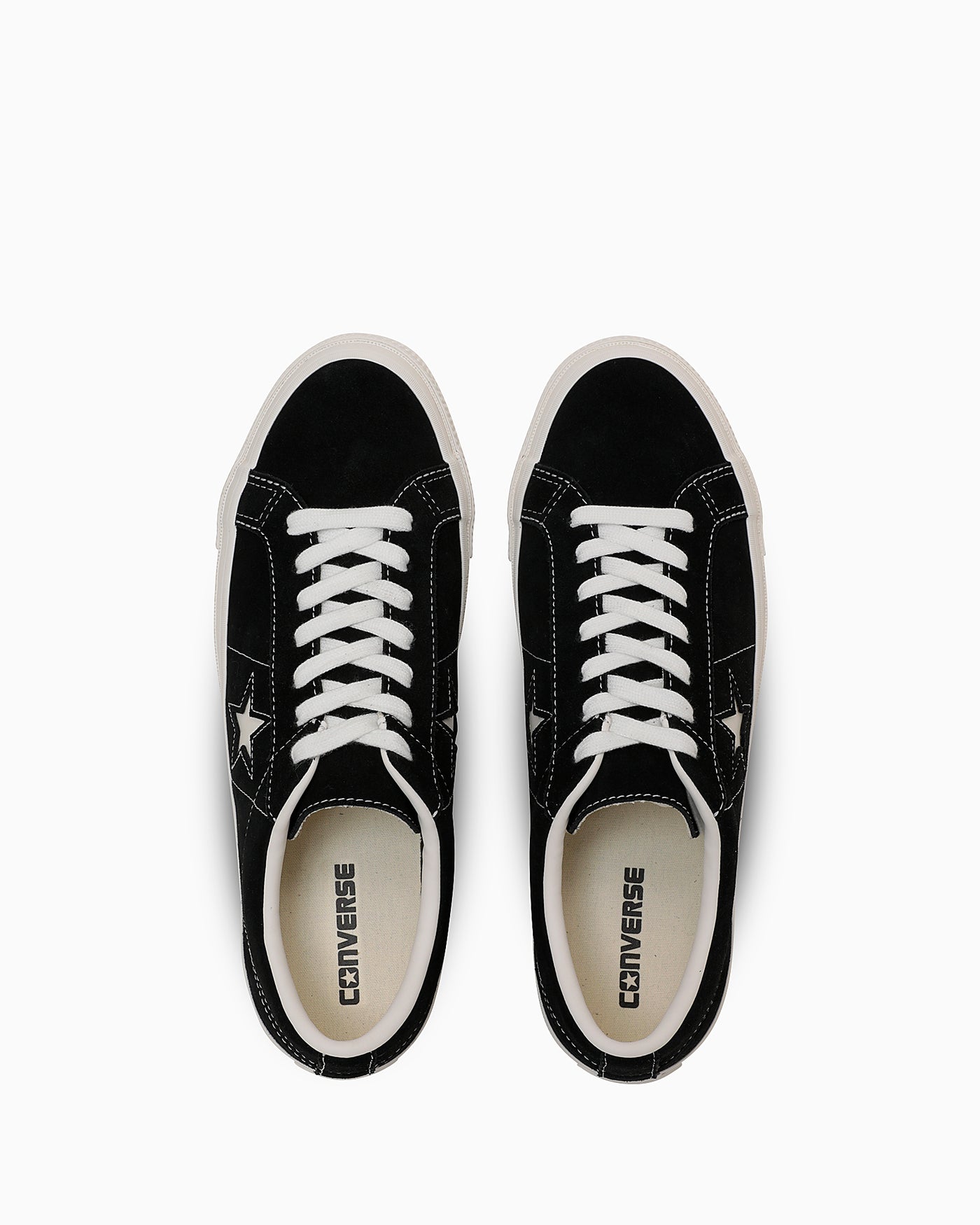 Lookbook Converse One Star Suede Sneakers Black 35200860