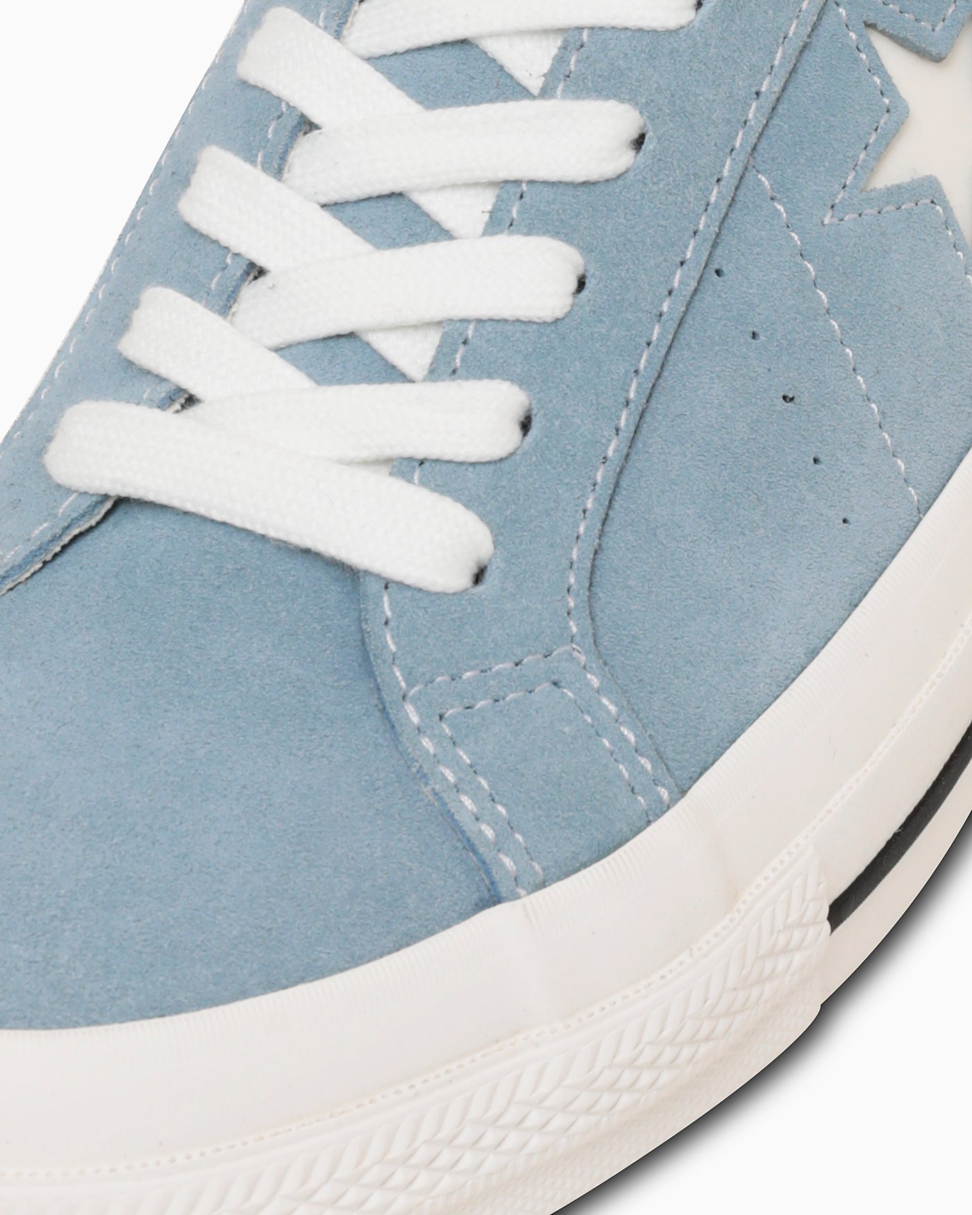 Details for (W) 匡威 One Star 黑色绒面低帮休闲鞋 35200863