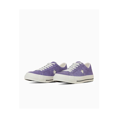 Converse One Star Suede Sneakers Purple