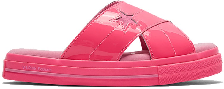 (W) コンバース OPI ワンスタ スライド ピンク (ユニセックス) 565662C Order (W) コンバース OPI ワンスタ スライド ピンク (ユニセックス) 565662C