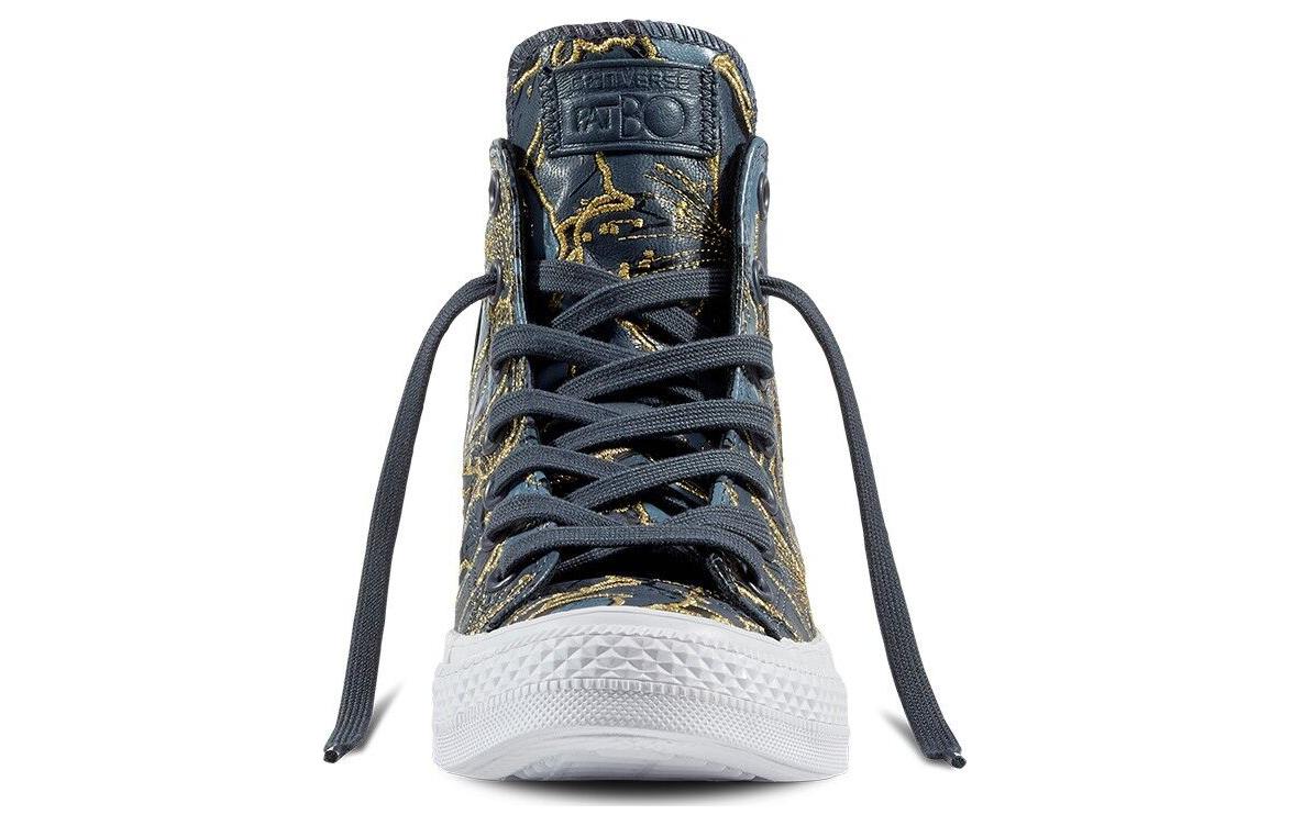 (W) Converse PatBo Chuck Taylor All Star 'Dark Blue Gold White' 圖 4